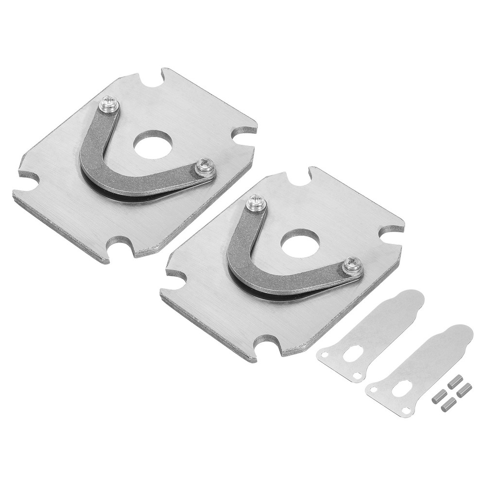 Air Compressor Valve Plate Kit 2 Sets Metal Air Compressor Accessory Replacement