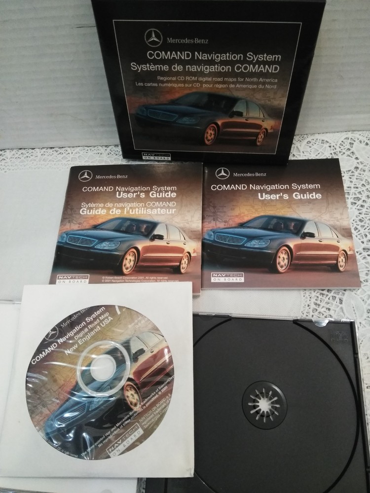 Y2K-2000 Mercedes-Benz Comand Navigation System CD ROM Map 7