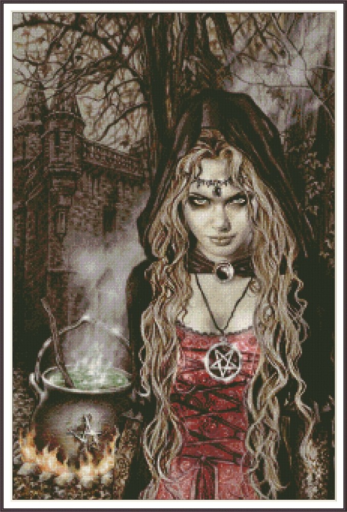 Vampire Diaries 1068 Chart Counted Cross Stitch Pattern