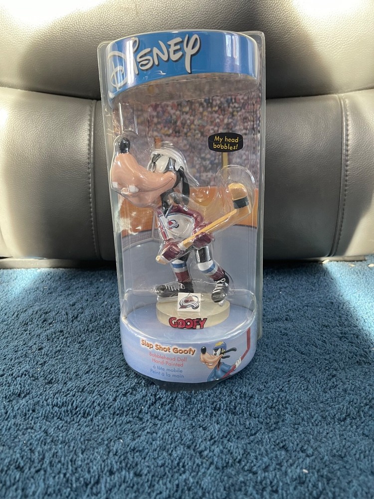 Slapshot Goofy Bobble Head Colorado Avalanche