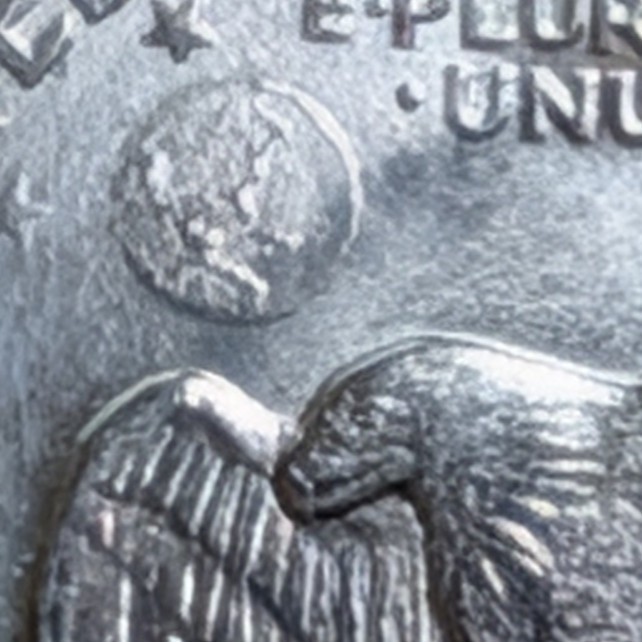So Rare! 1971-D Eisenhower Dollar PCGS MS66 Type 1 Rev RDV-006-“Friendly Eagle”