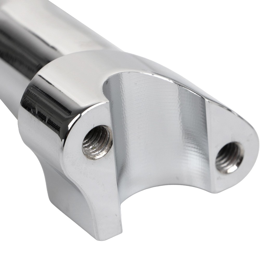 Chrome 6.5" Pullback Handlebar Risers For Harley Softail Dyna Super Wide Glide