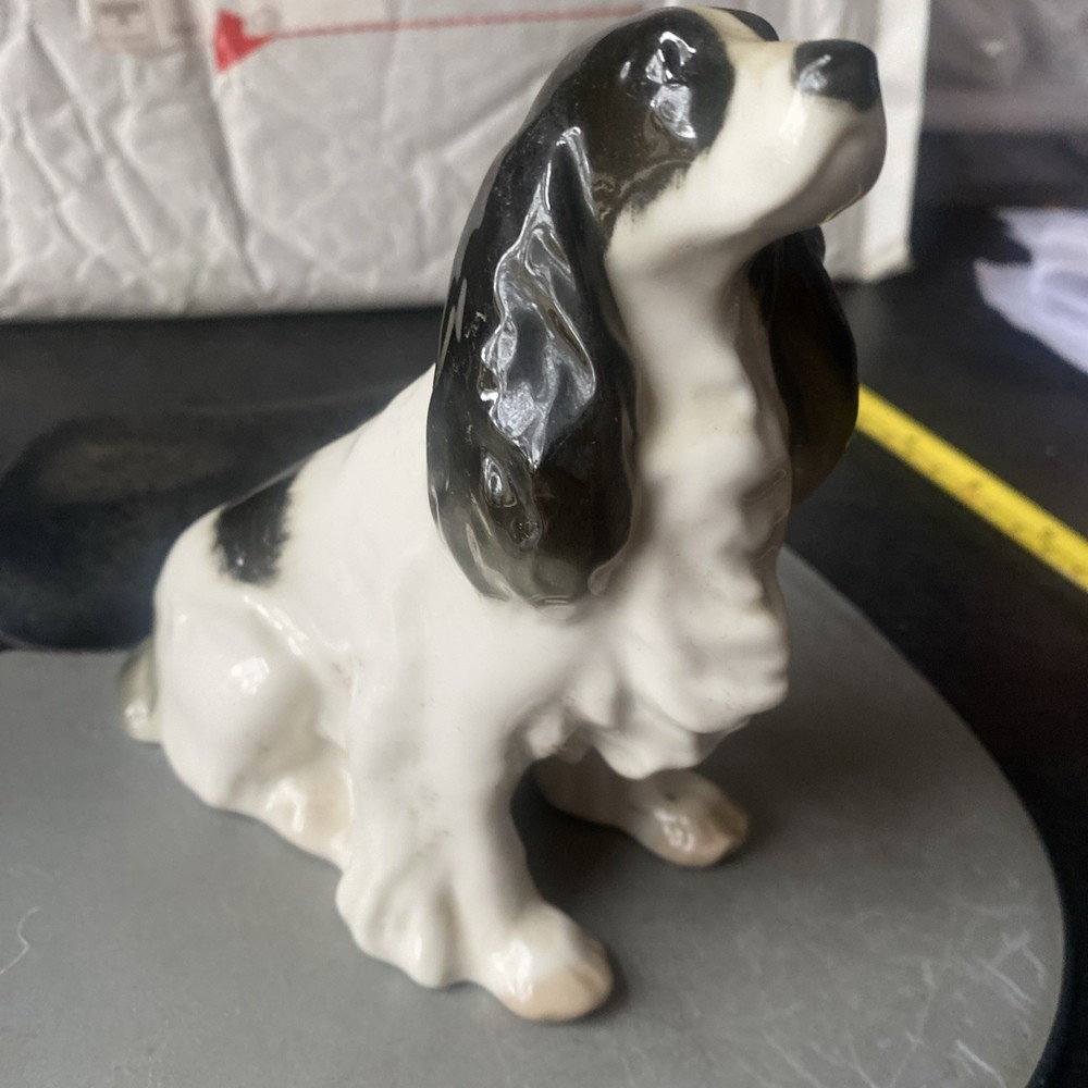 Russian pottery spaniel dog