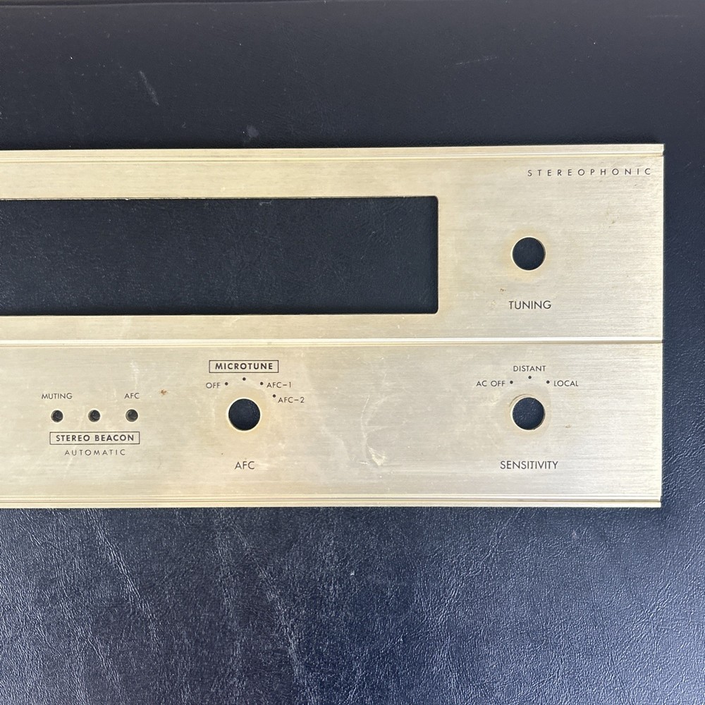 Fisher FM-200B Faceplate Original