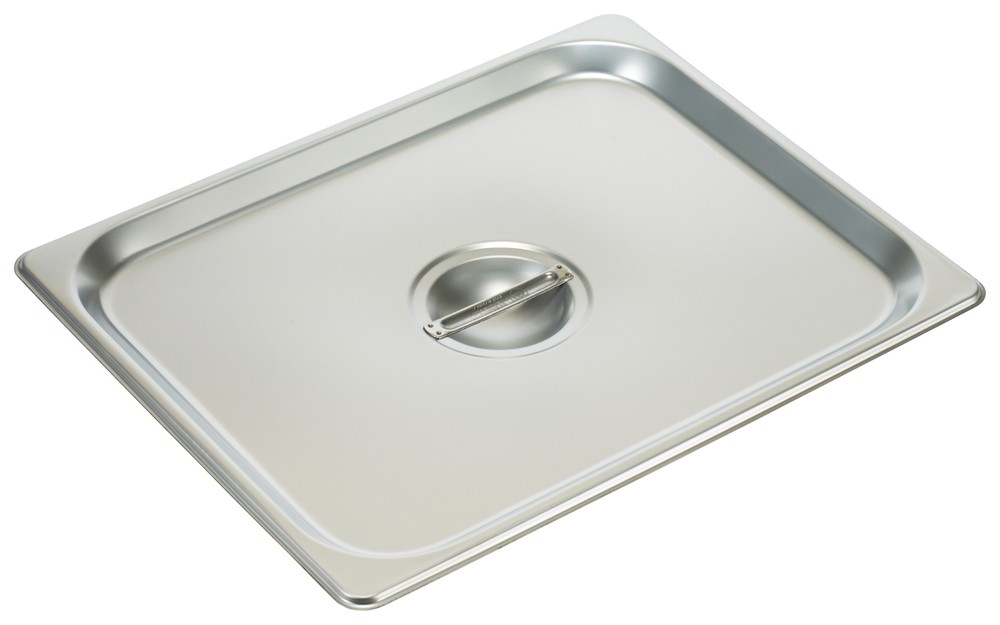 S/S Steam Pan Cover, Half-size, Solid (12 Each)
