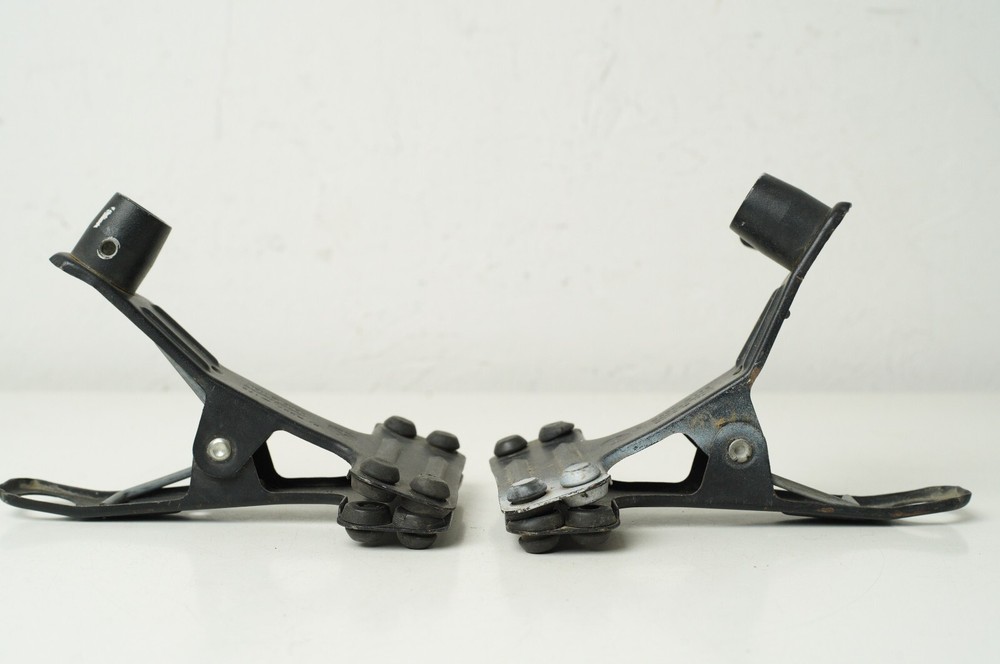 2 - Manfrotto 175 Spring Clamp Grip Set Equipment - Bent / Missing Screw