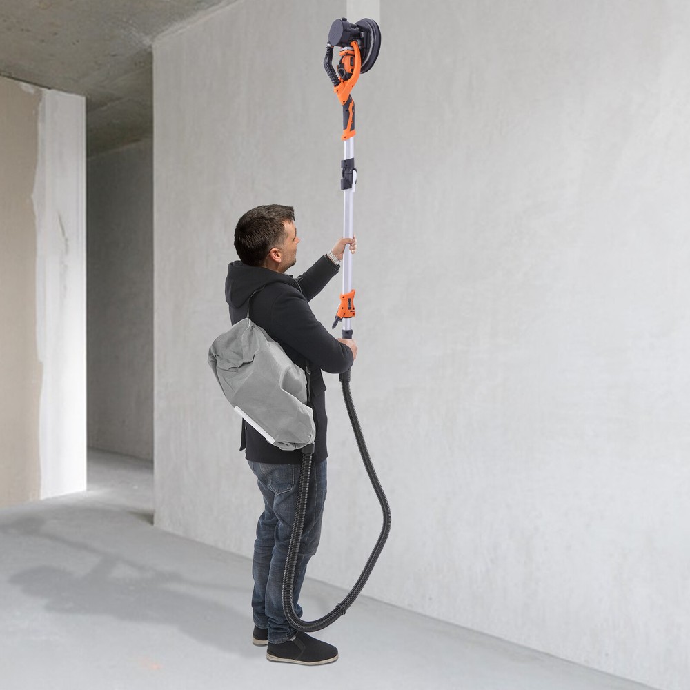 Electric Ceiling Wall Sander with Dust Collection Variable Speed Drywall Sander