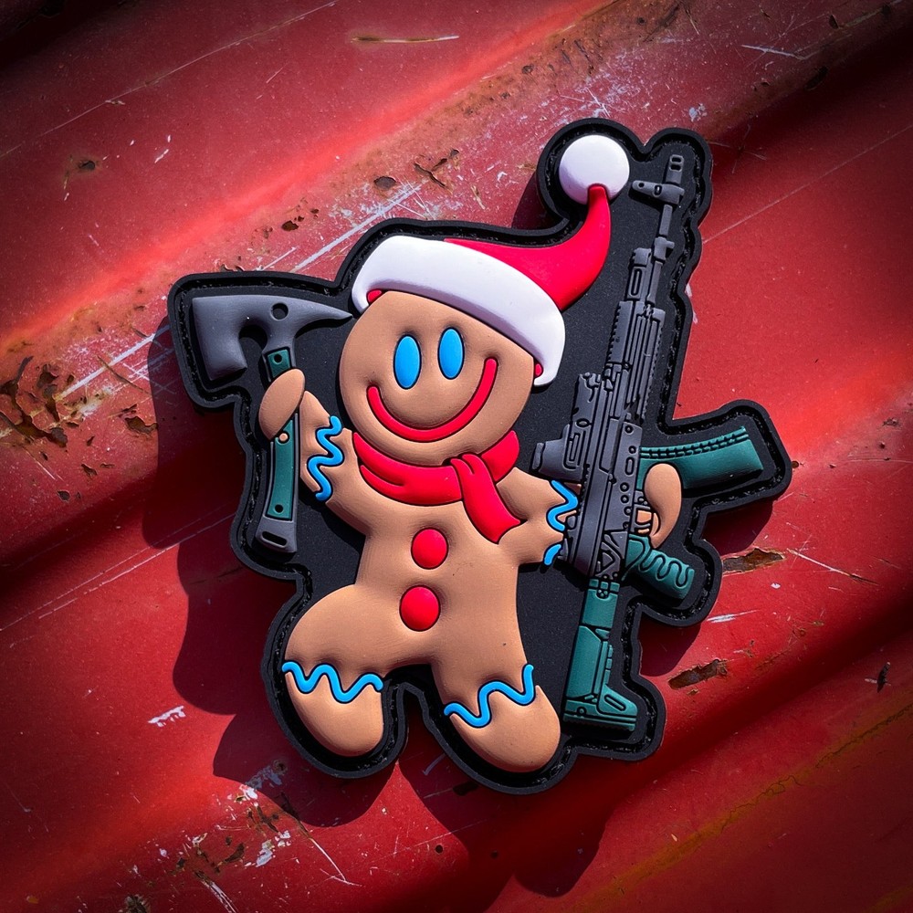 Patriot Patch Co. - Tactical Gingerbread Man - Patch