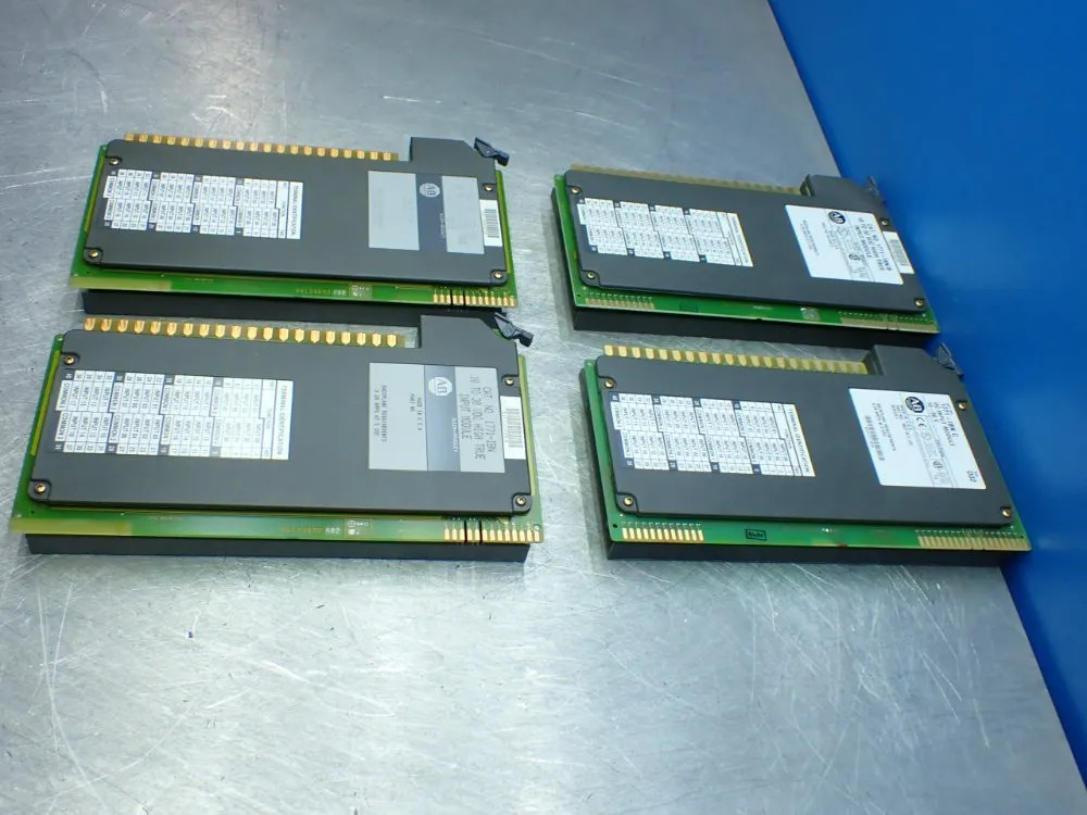 ALLEN-BRADLEY 4 HIGH TRUE INPUT MODULES 1771-IBN