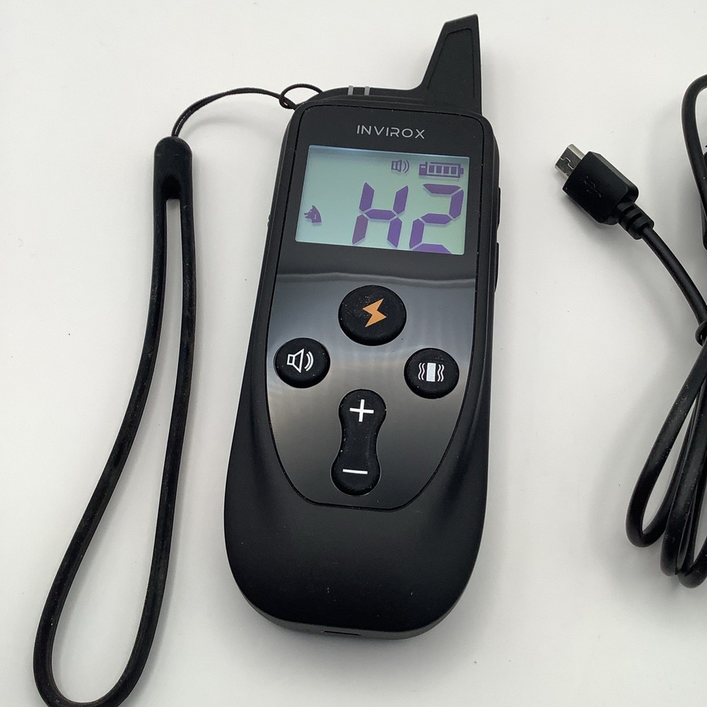 INVIROX Dog Training Collar Remote Replacement Shock Vibration Sound Handheld
