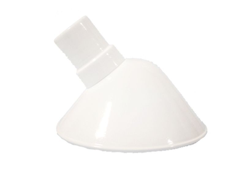 Replacement Angle Reflector 8" Shade For Sign Lighting Gooseneck-White