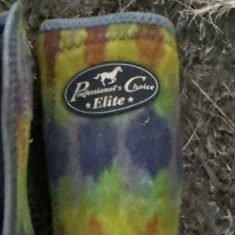 Professional’s Choice Elite support Boots Multicolor Neoprene Medium Rear