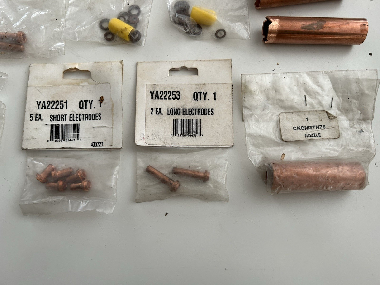 Vintage MIG Welder Tip Nozzle Diffuser Accessories Lot - Snap-On & Others