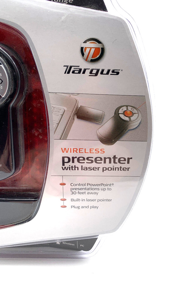 Targus Wireless Presenter With Laser Pointer, Brand New in Packaging