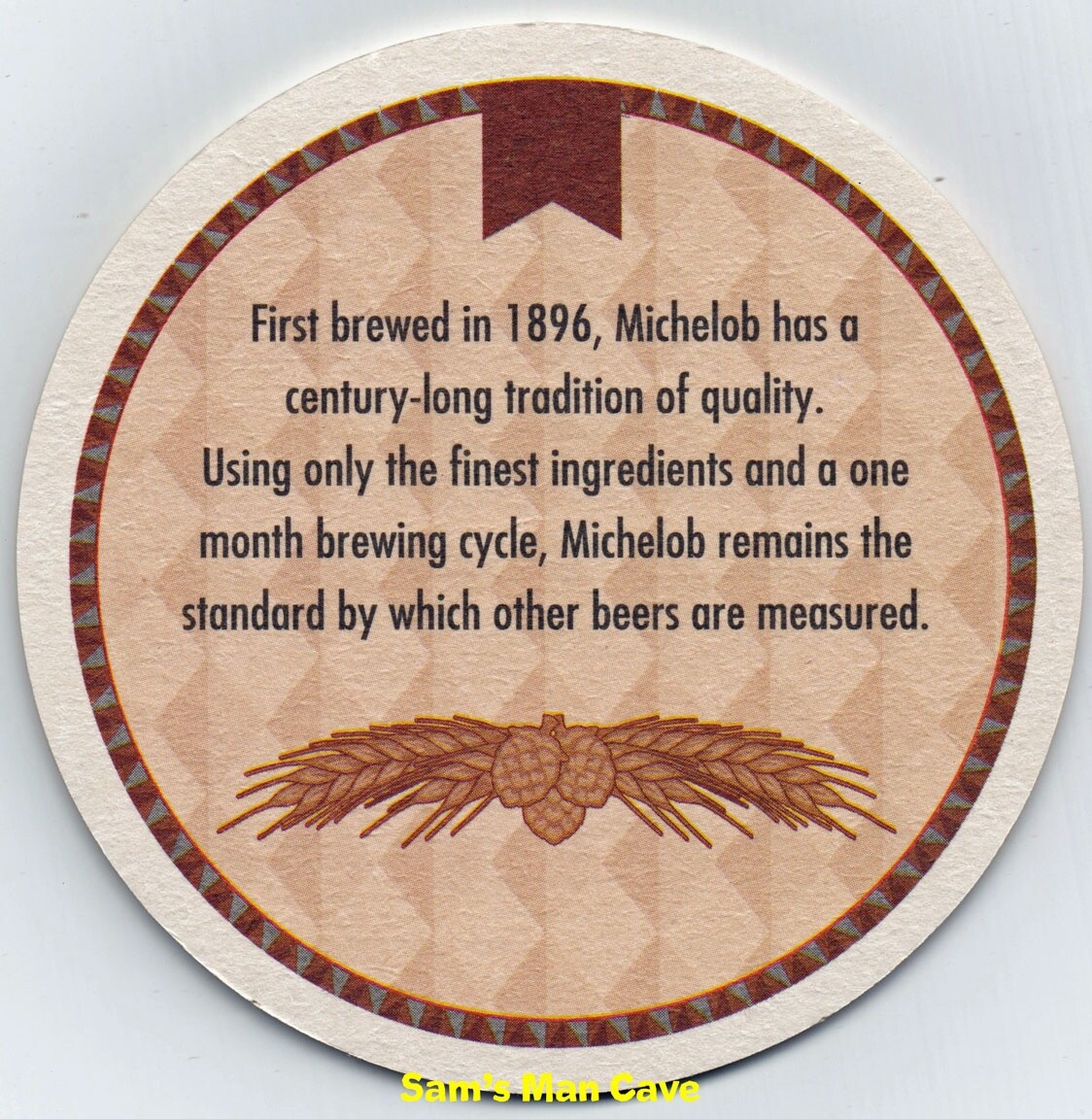 Michelob Premium Beer Coaster
