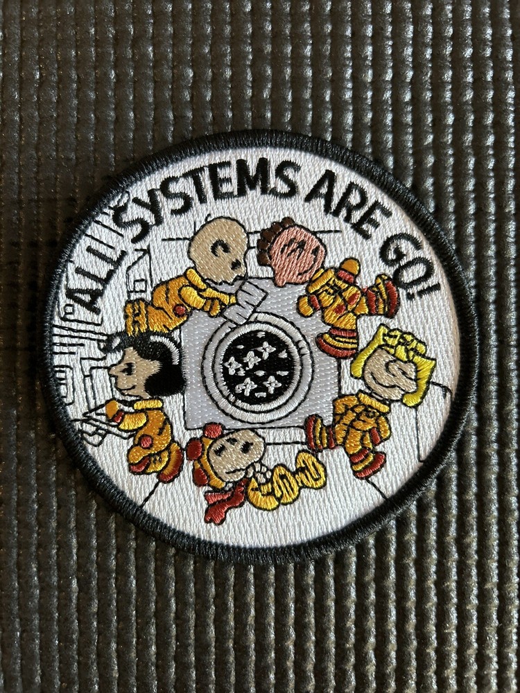 NASA ALL SYSTEMS ARE GO! ISS 2023 SPACE PATCH - ARTEMIS PROGRAM - 3.5”