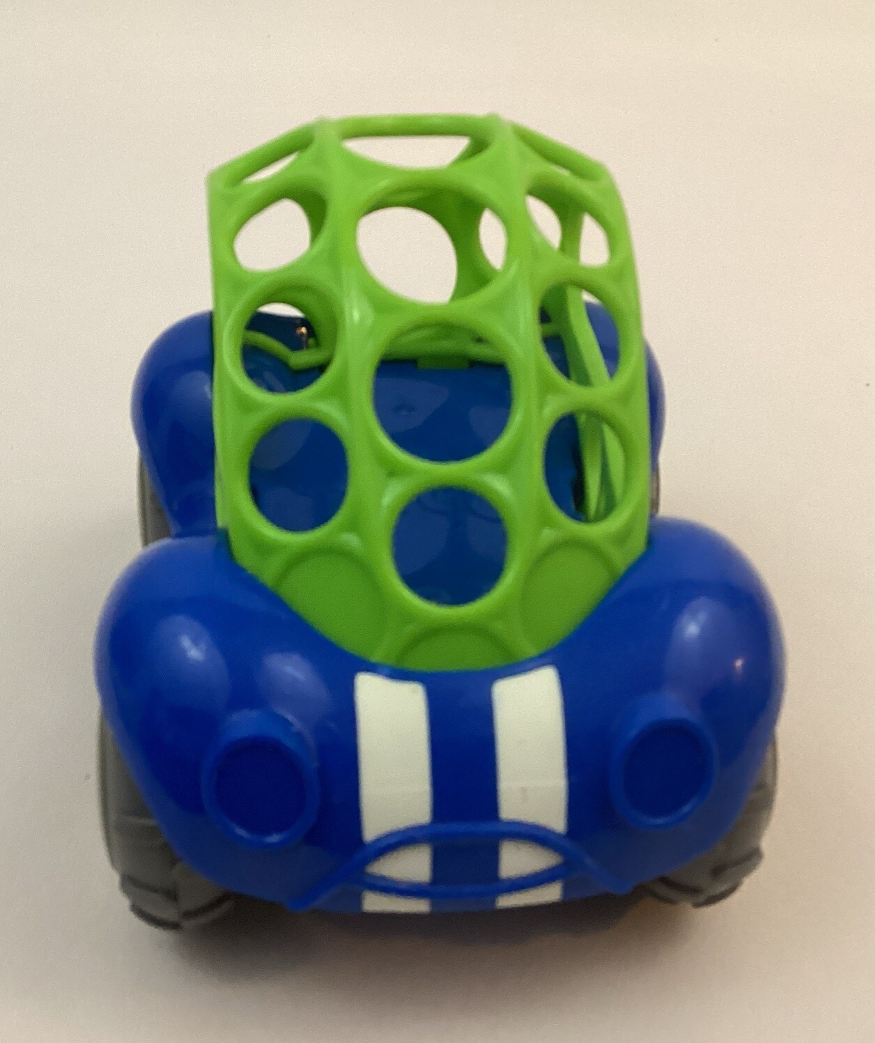 Oball Go Grippers Rattle Roll Race Sports Cars Lot of 2 Yellow Blue Toys