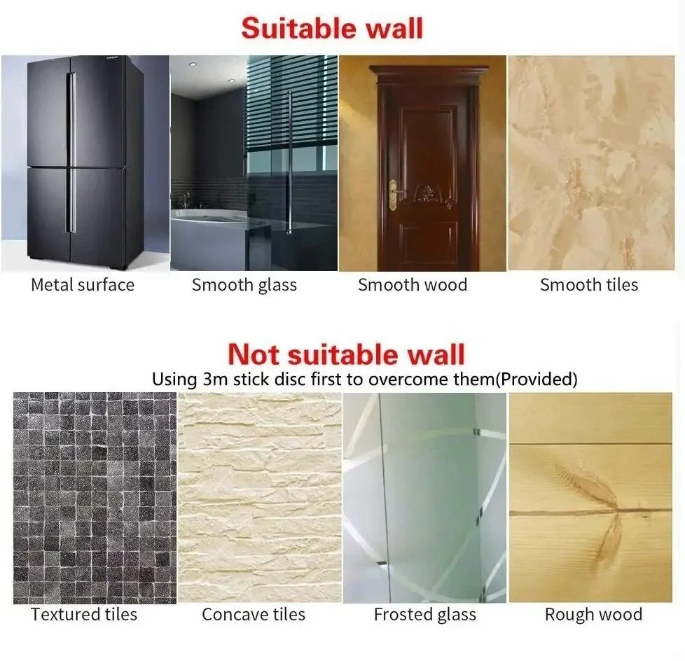 Adjustable Shower Head Holder Suction Cup Handheld Wall Mount Bathroom Bracket