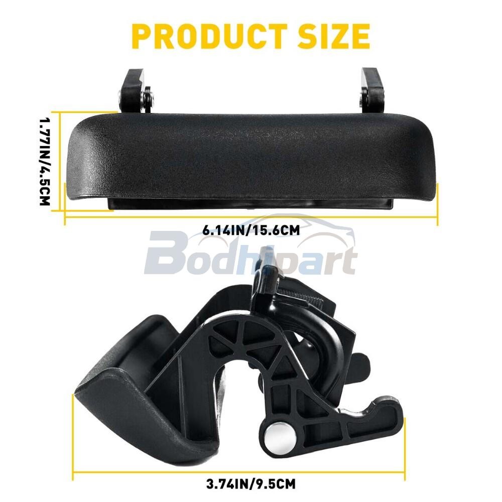 For 1998-2011 Ford Ranger Tailgate Handle Liftgate Tail Gate Back Latch Handle