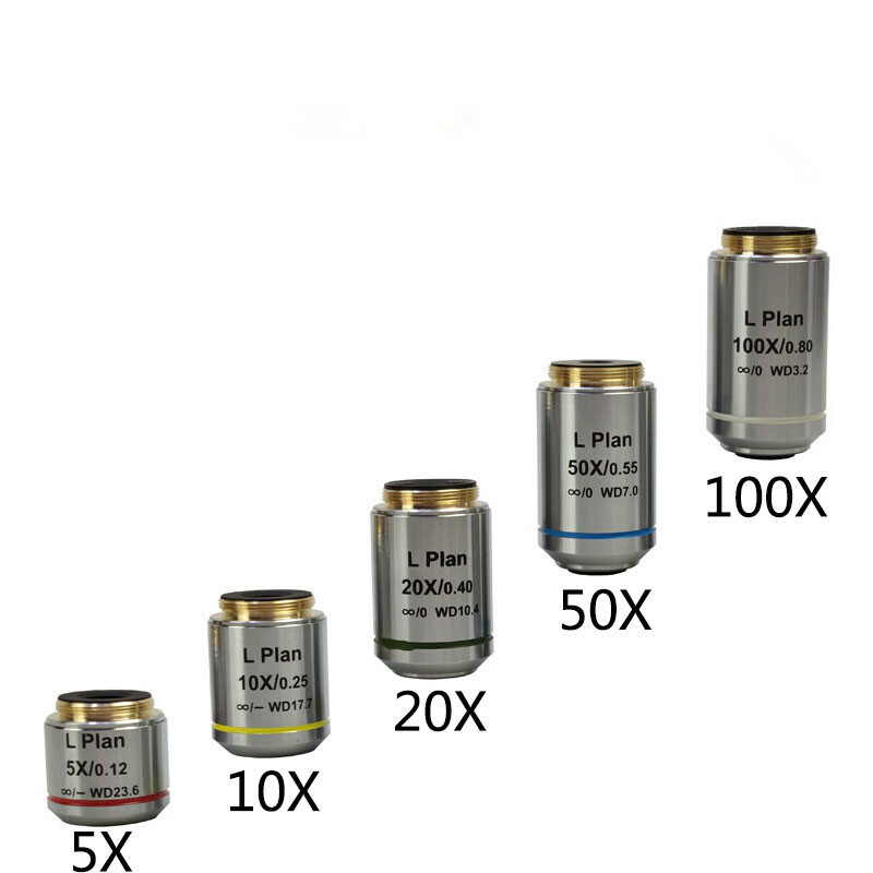 WD Long Working Distance Infinity Plan Achromatic Microsocpe Objective Lens