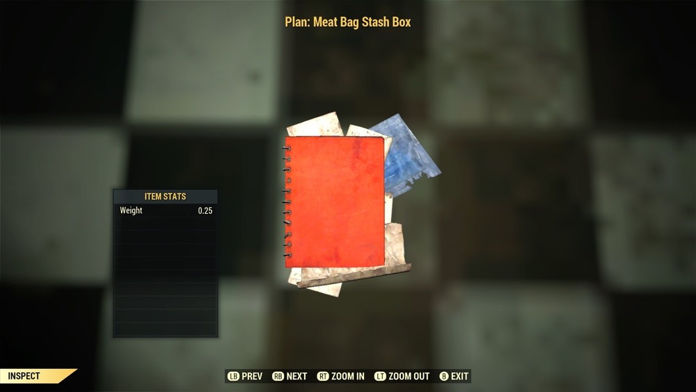 (Xbox) Meat Bag Stash Box Plan