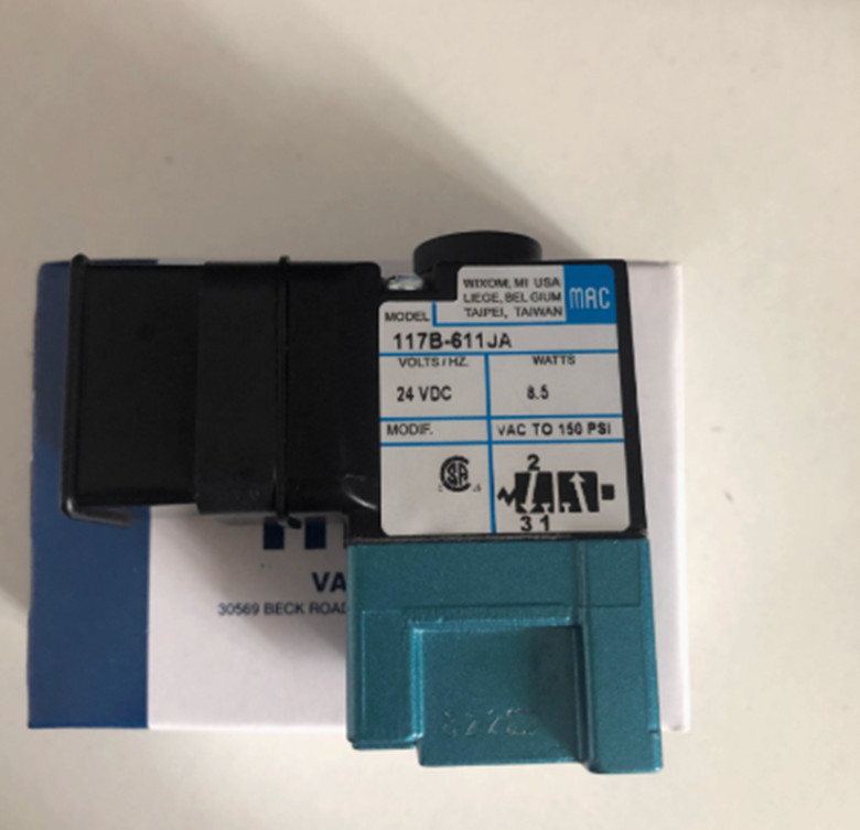 MAC solenoid valve 117B-611JA