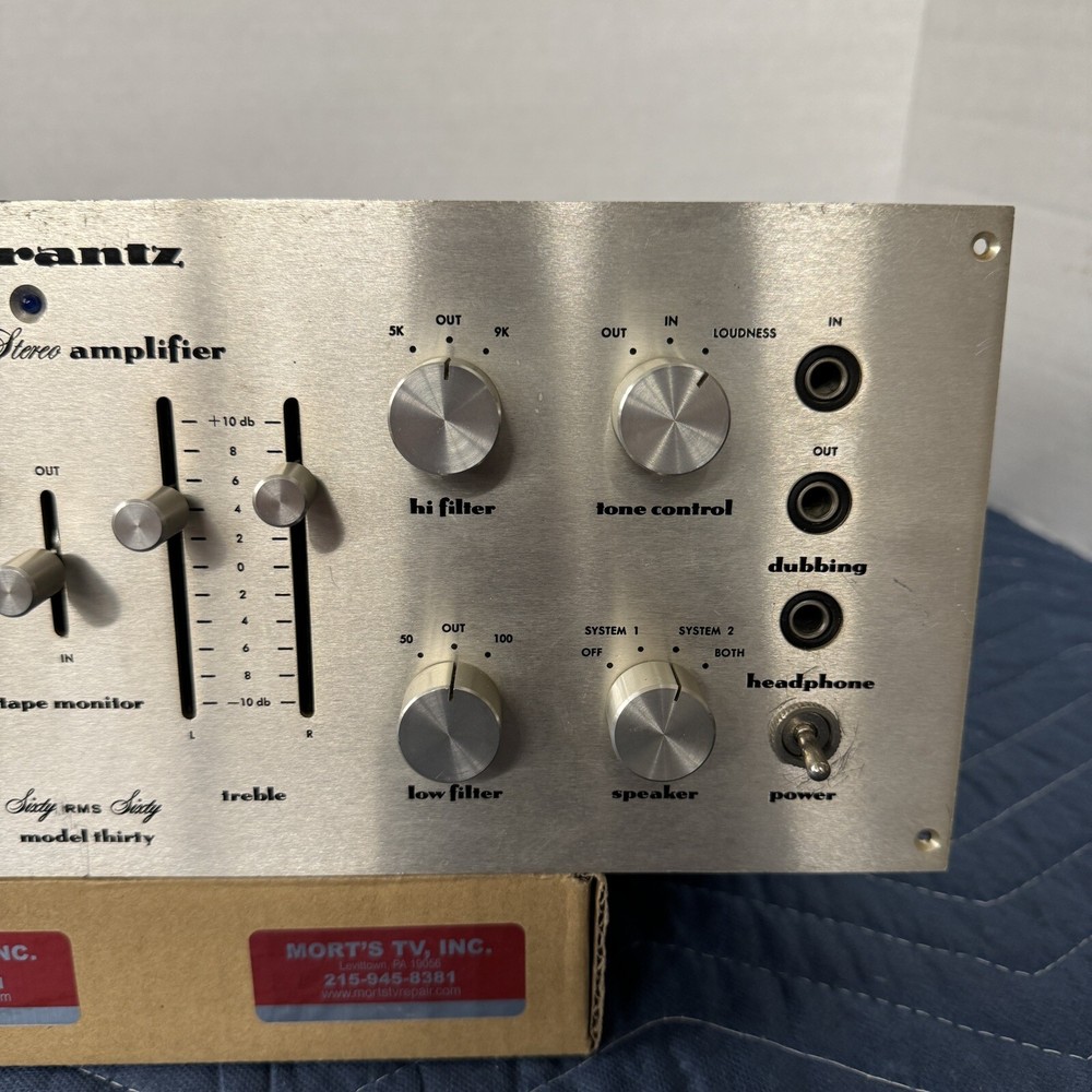 MARANTZ MODEL THIRTY INTEGRATED STEREO AMPLIFIER - SERVICED - CLEANED - TESTED