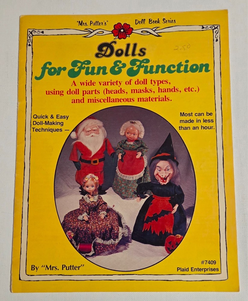 Dolls for Fun & Function DOLL Making PATTERNS
