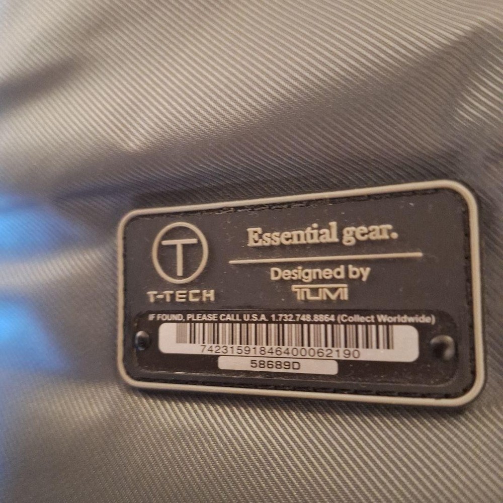 TUMI T-TECH black backpack