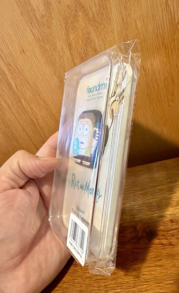 foundmi Remote Bluetooth tracking keychain RICK AND MORTY | SEALED