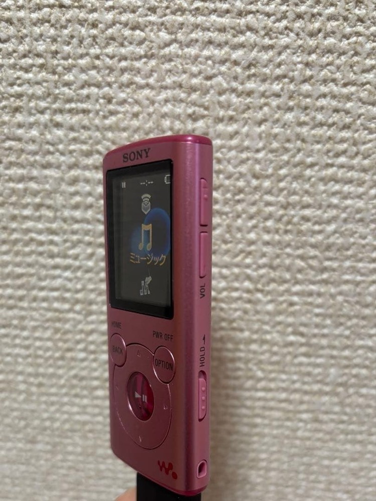 Walkman Sony Pink With Charging Cord Untested