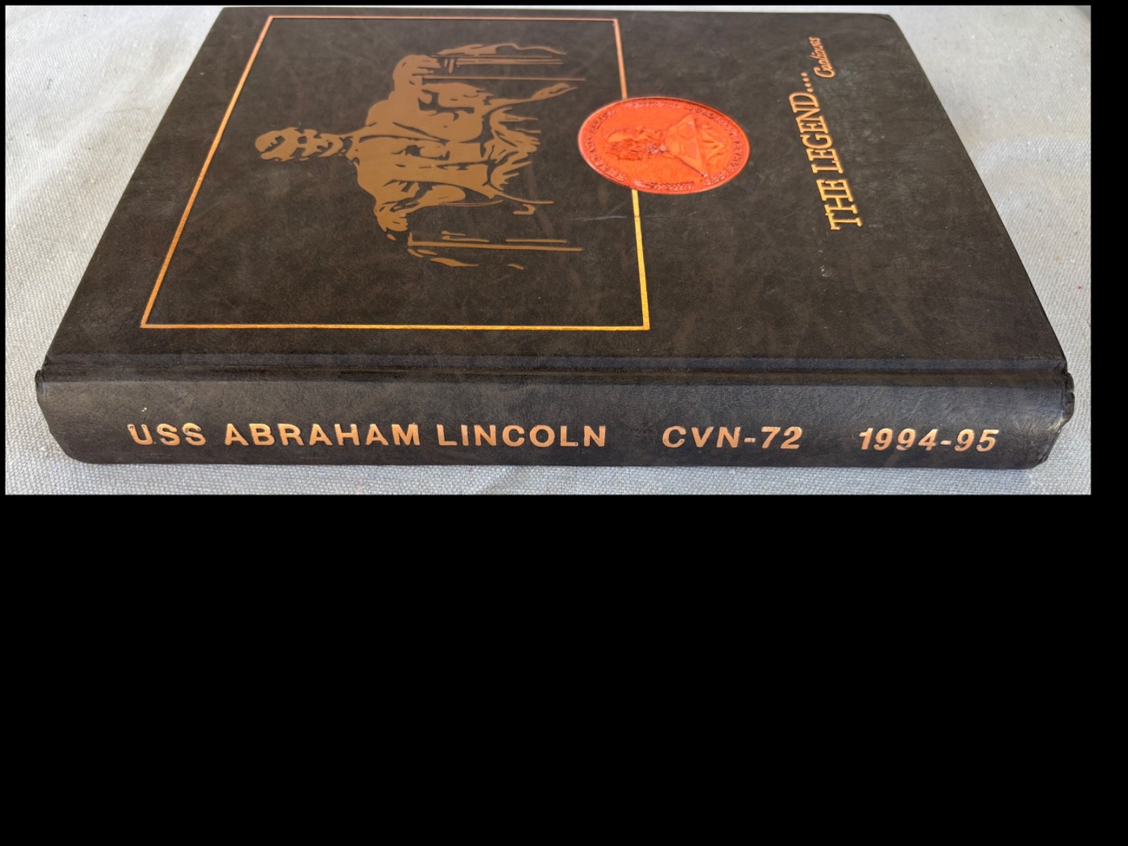 USS Abraham Lincoln CVN-72 Deployment Cruise Book 1994-1995