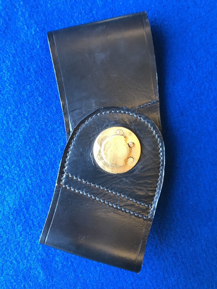 Replacement Leather Frog for Springfield Bayonet Scabbard with Hoffman Swivel