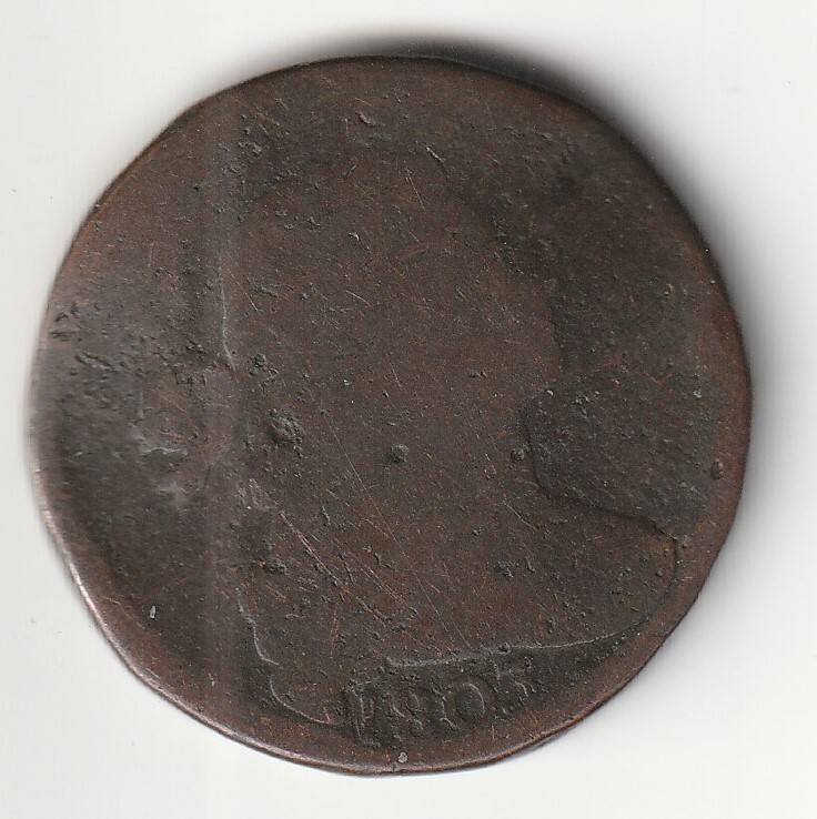 1803 Draped Bust Large Cent