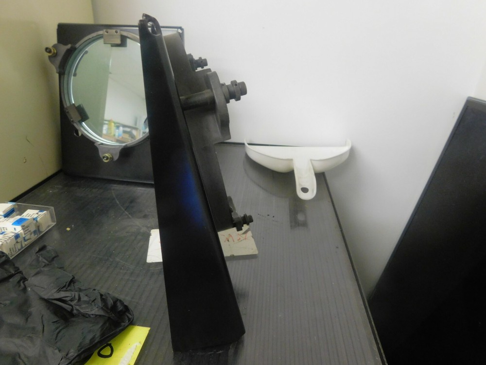 Nikon V-12 Comparator Double Sided Mirror Assembly 7-3/4" Diameter