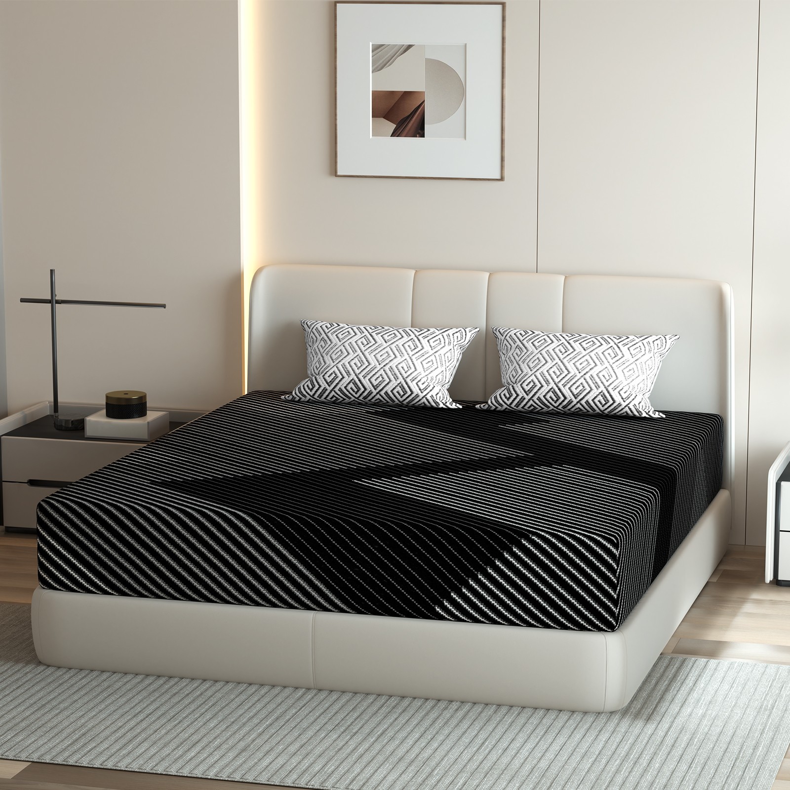 8/10/12 Inch Gel Infused Memory Foam Twin Full Queen King Size Mattress in a Box