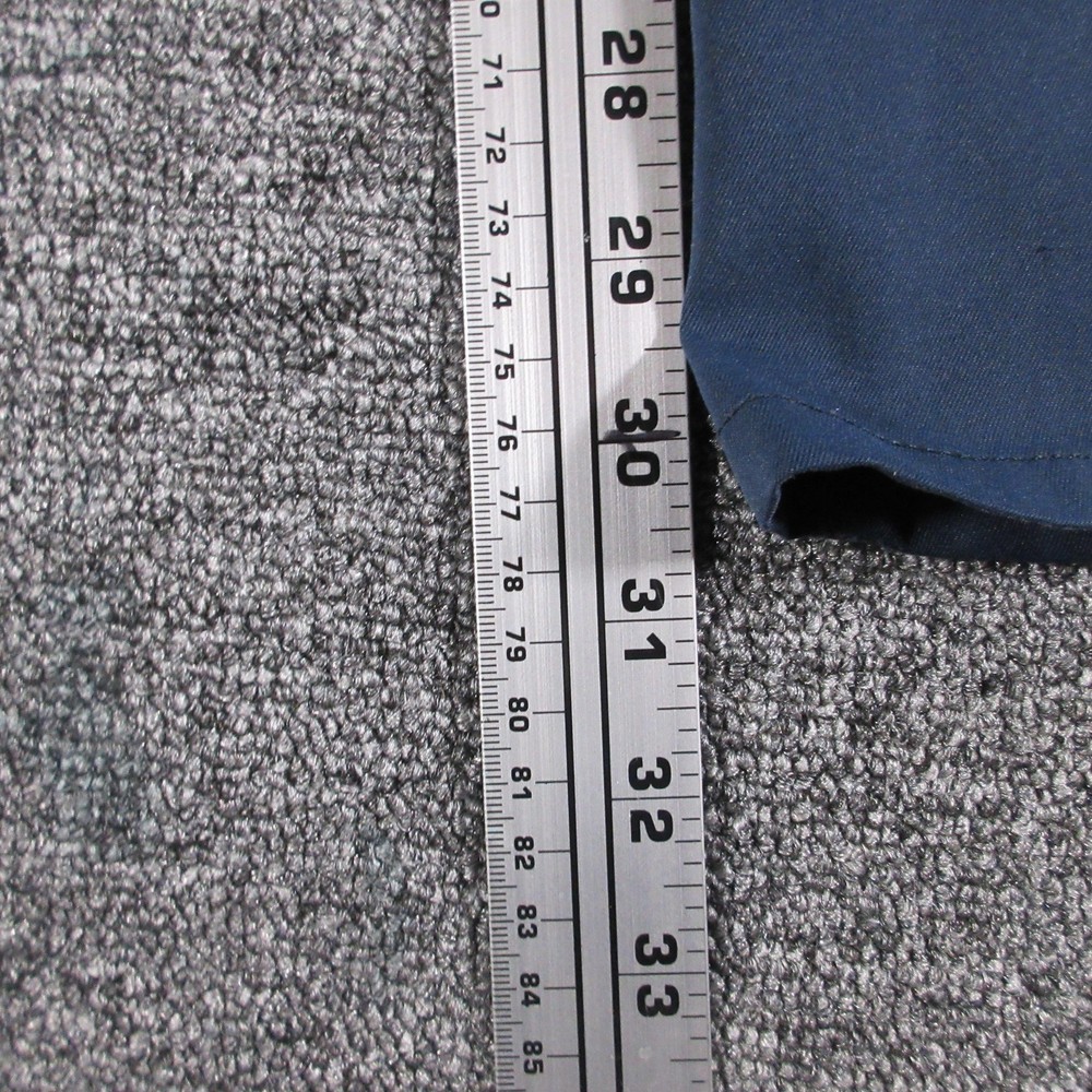 TravisMathew Pants Mens 32 Blue Golf Performance Stretch Flat Front Polyester