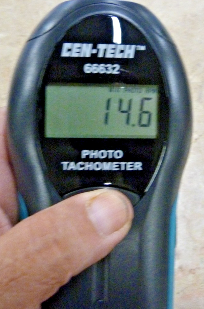 Cen-Tech 66632 Digital Photo Sensor Tachometer