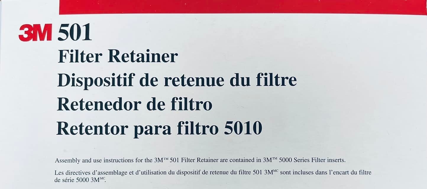 3M 501 Filter Retainer For 5N11 And 5P71 Use With 7502 6200 6800 2 Ea = 1 Pair