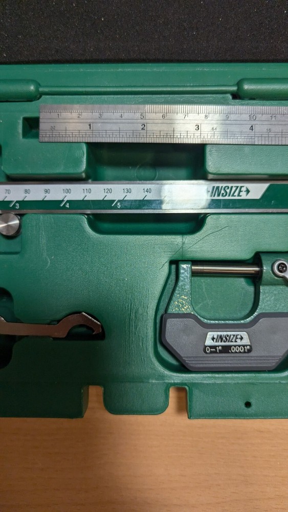 Insize 3-Piece Measuring Tool Set Code 5003-1E (Gene Haas Foundation)