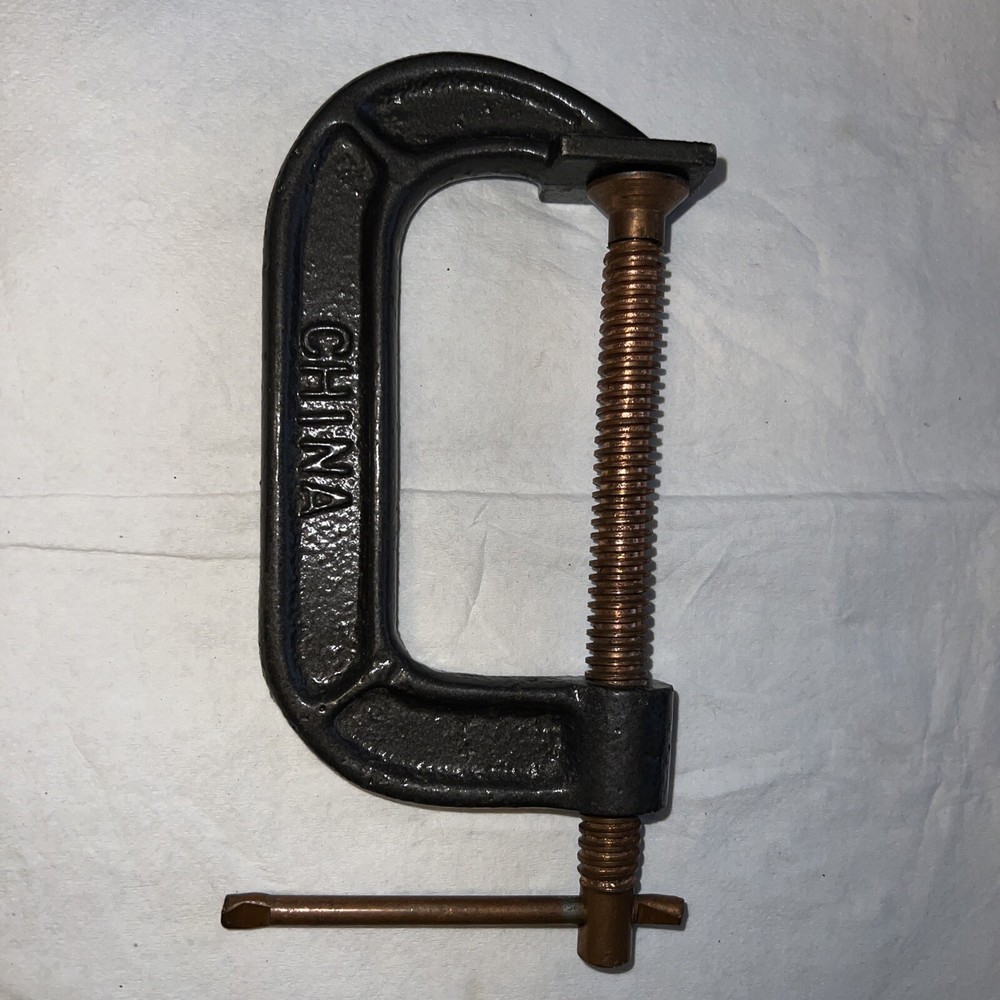 Vintage 4" C-Clamp , Made in China