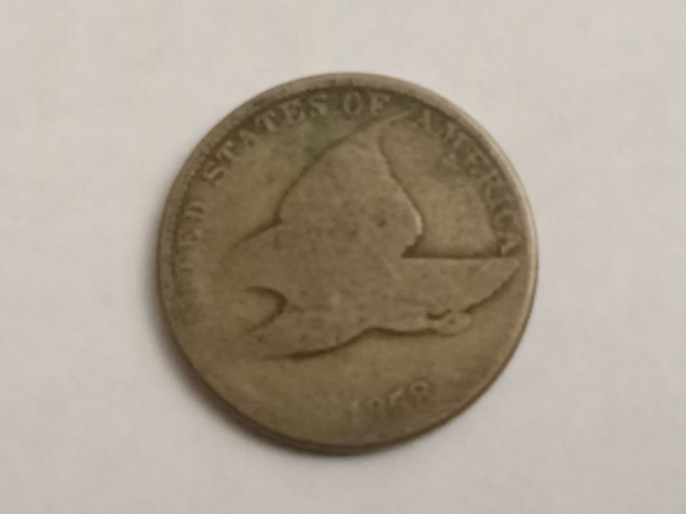 1858     Flying Eagle  CENT