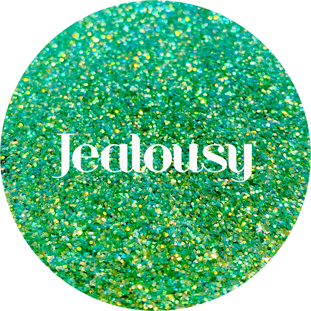 Premium Polyester Glitter - Green Iridescent