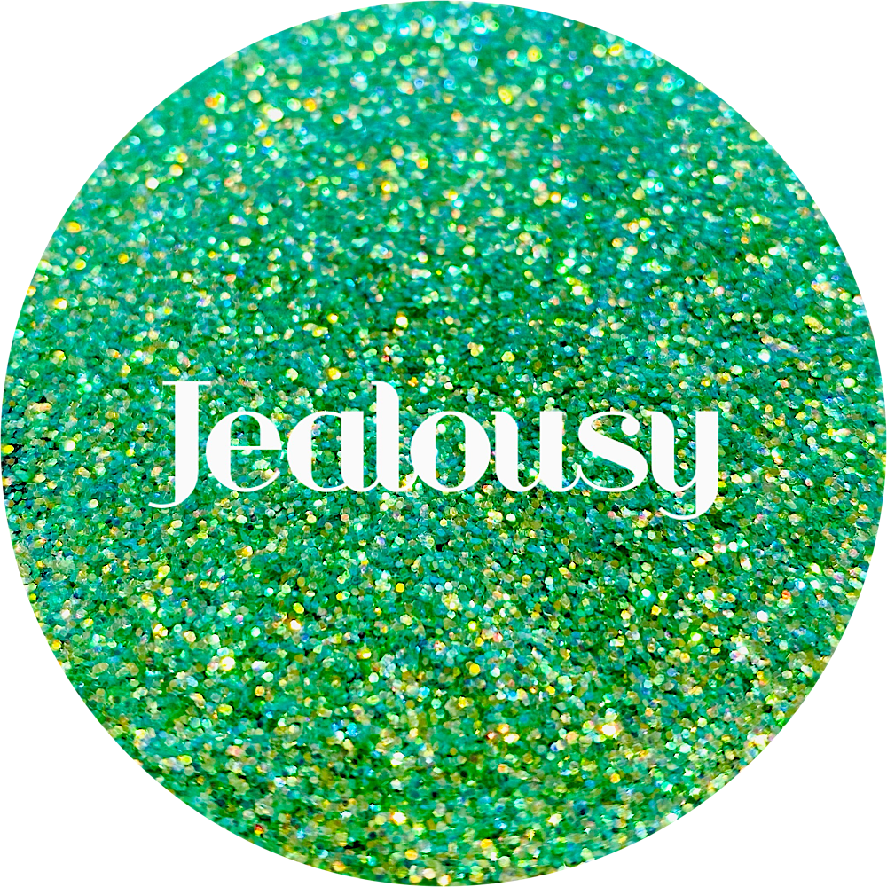 Premium Polyester Glitter - Green Iridescent