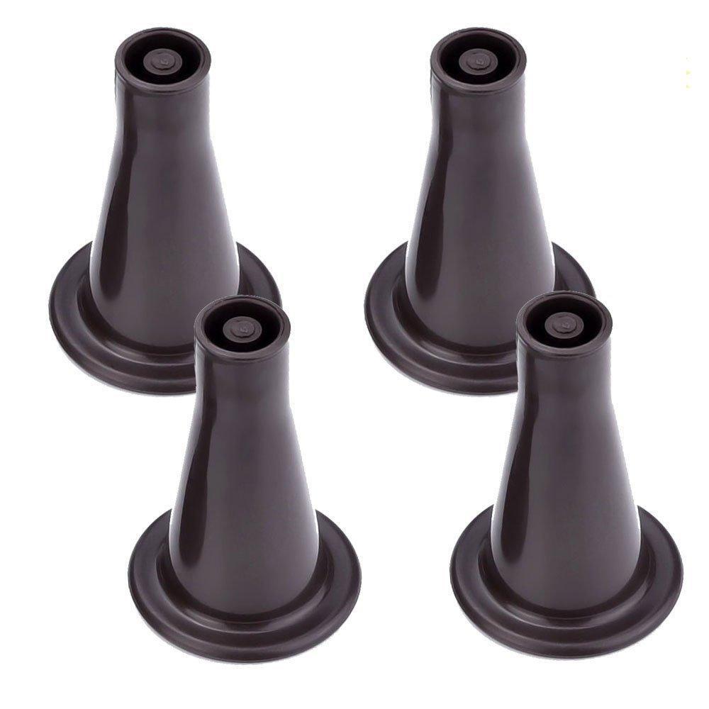 Replacement Plastic Bed Frame Feet, 3-5/8" Bed Frame Glide Leg to Replace Whe...