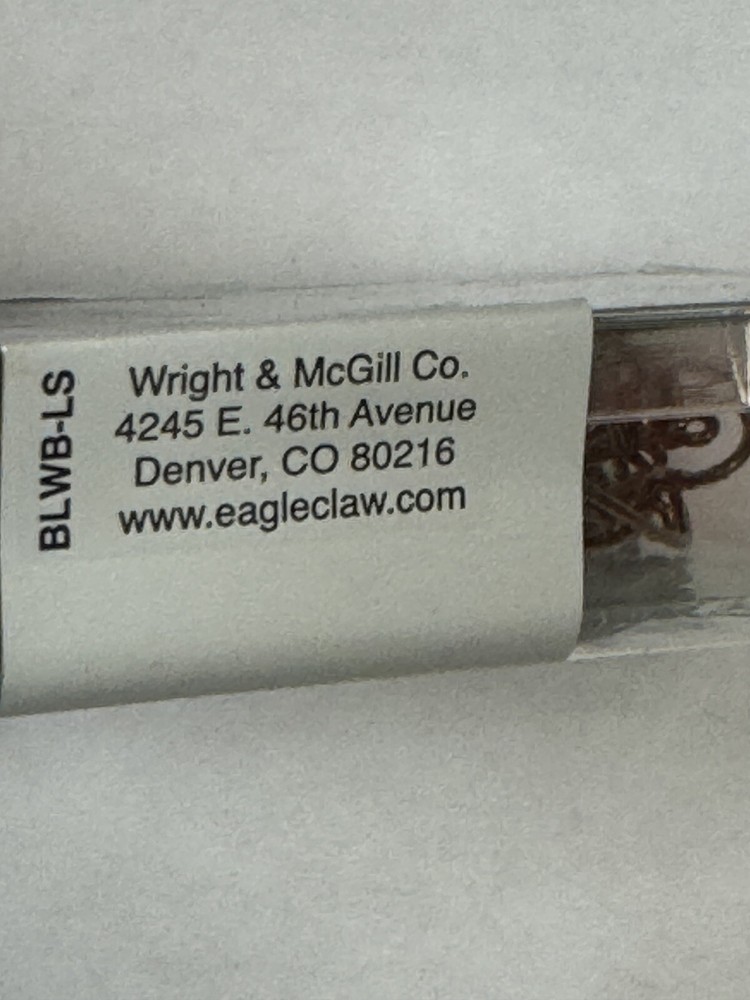 Qty 50 Eagle Claw Laser Sharp Hooks L141F-1 Size 1