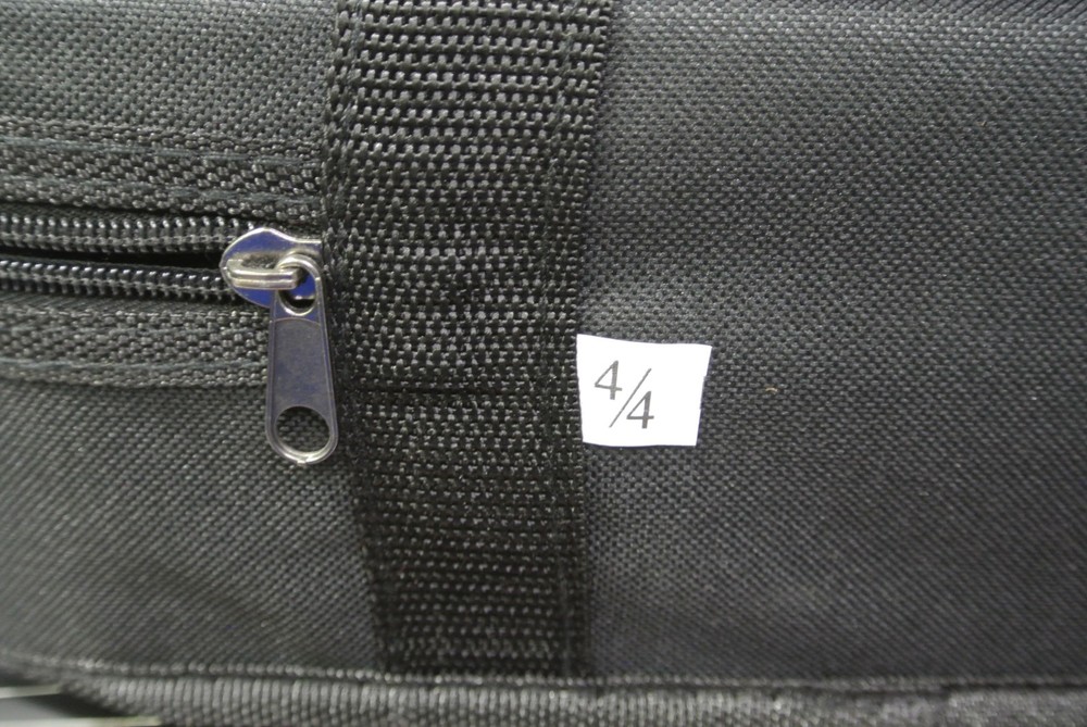 Zuwei 4/4 Acoustic Violin Flamed Maple Back Solid Spruce Top With Case **READ**