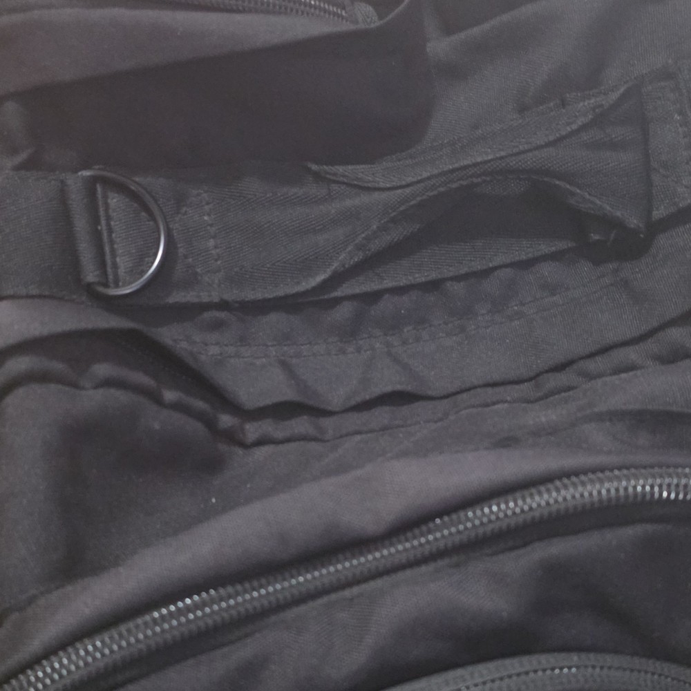 S.O.C Black Tactical Backpack MOLLE Webbing External Pockets Adjustable Straps