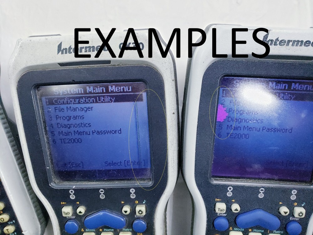 Intermec CK30 Color LCD Mobile Computer Laser Barcode Scanner AS IS