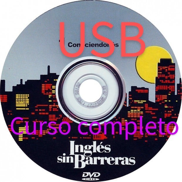 Curso De  ingles Sin Barreras Completo (USB)